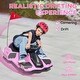 preview thumbnail 3 of 8, Battery Powered Ride on Toy Outdoor with Slow Start, Music - Pink