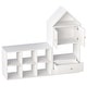 preview thumbnail 14 of 16, MVersatile Kids Bookshelf House Shape Toy Organizer for Bedroom Playroom