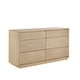 preview thumbnail 17 of 25, Ingleside Danish-inspired 6-Drawer Dresser by iNSPIRE Q Modern Natural