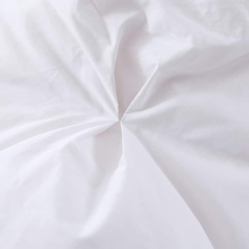 Luxury Pintuck Stitch White Duck Down Comforter