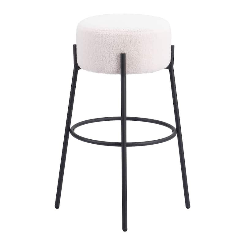 Blanche Barstool Ivory