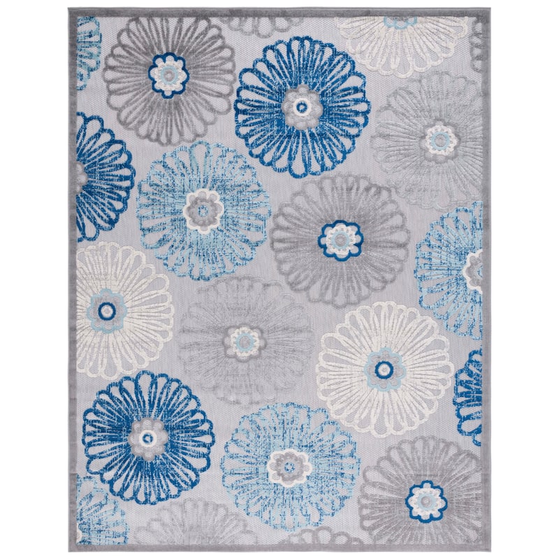 SAFAVIEH Cabana Rajni Indoor/ Outdoor Waterproof Patio Floral Rug