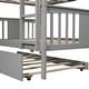 preview thumbnail 8 of 35, Full over Full Bunk Bed with Twin Size Trundle and Ladder