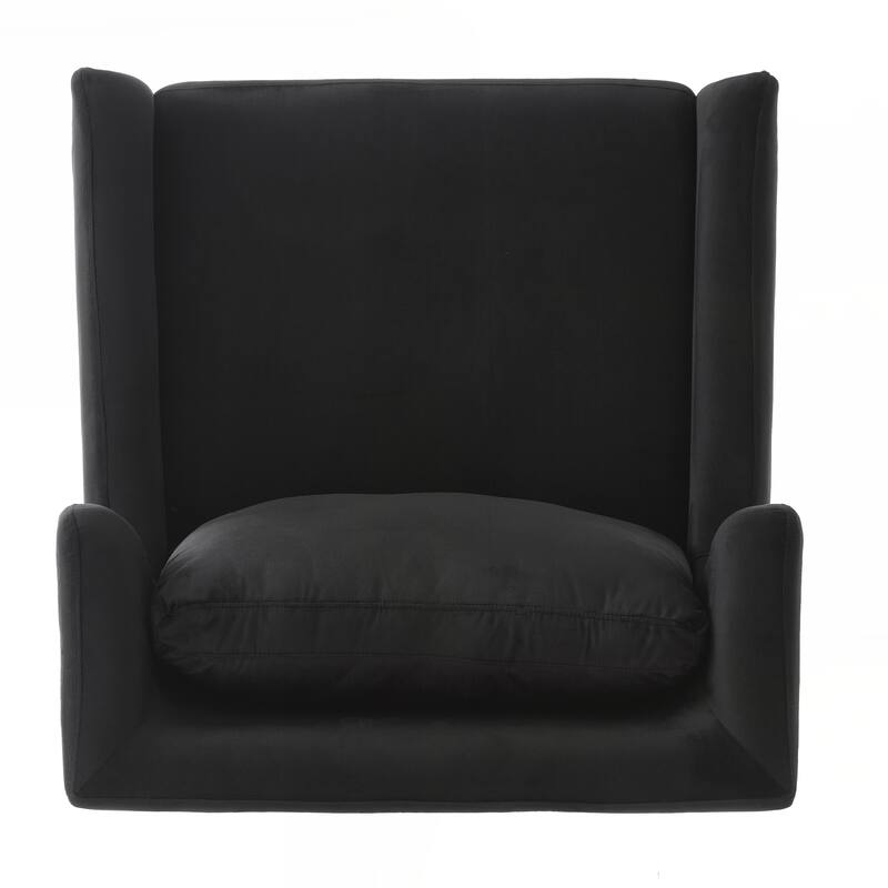 Modern Armchair Velvet Accent Chair Reading Chair Single Sofa Chair for Living Room