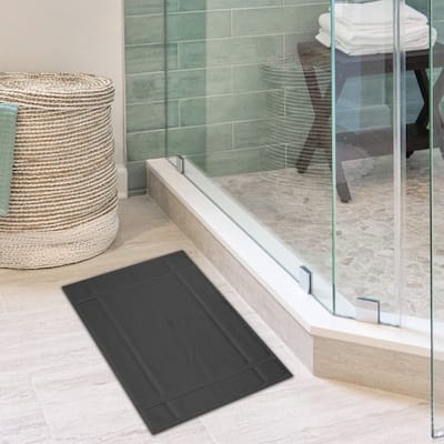 Bath Mat Pure Cotton 1350 GSM Soft Bath Mat by Ample Decor- 1 Pc