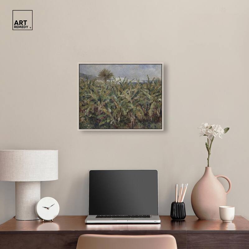 Field of Banana Trees Canvas by Art Remedy