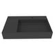 preview thumbnail 93 of 175, Juniper Stone Solid Surface Wall-mounted Vessel Sink