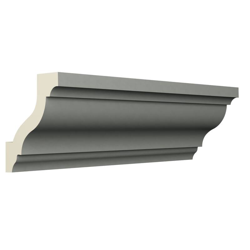 1 3/4"H x 1 5/8"P x 2 3/8"F x 96"L Valerie Crown Moulding - 1-Pack