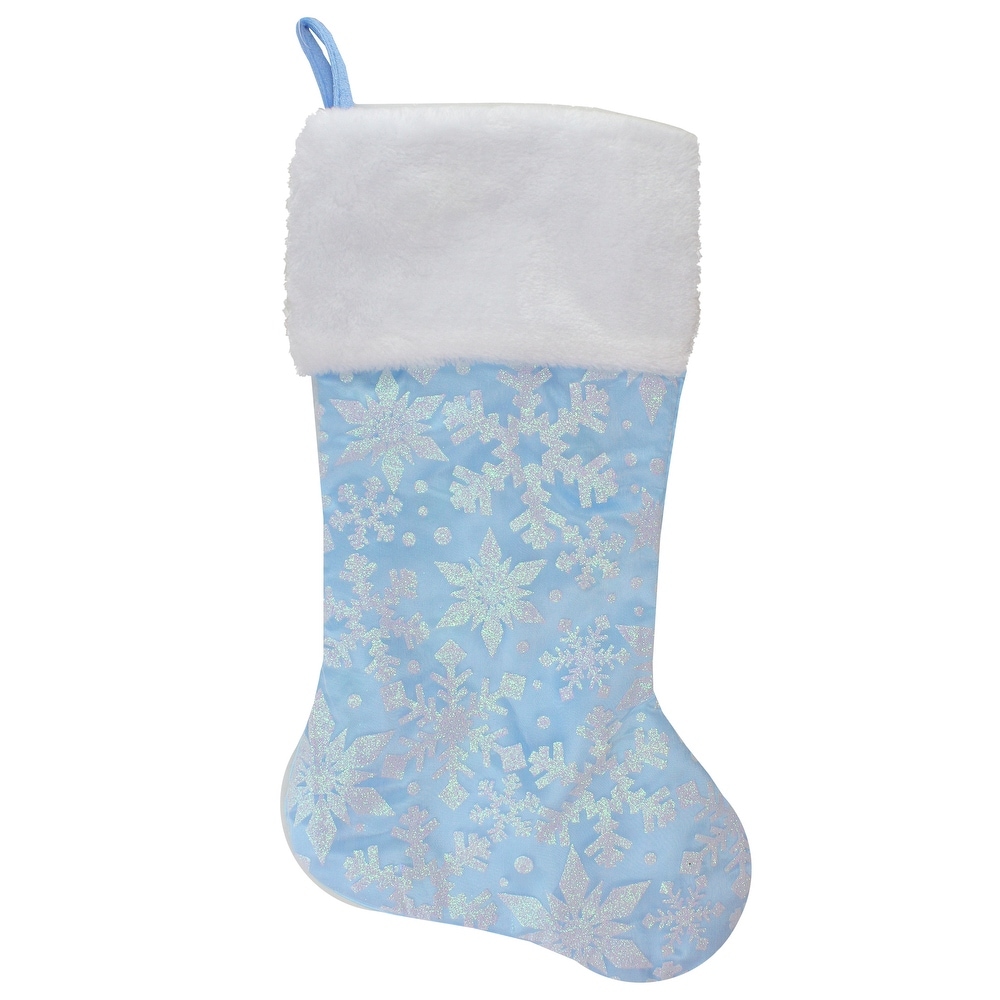 Light blue christmas stockings clearance