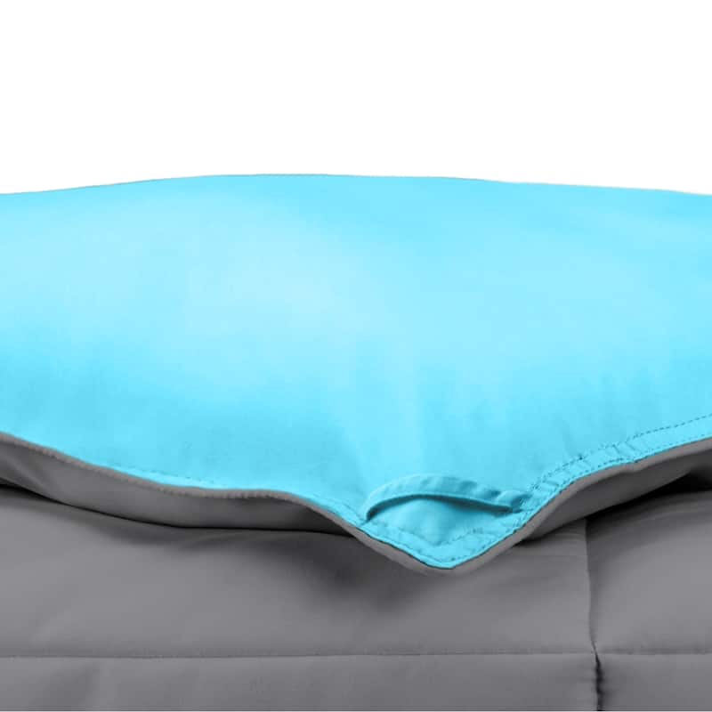 Bare Home Reversible All Season Down Alternative Comforter