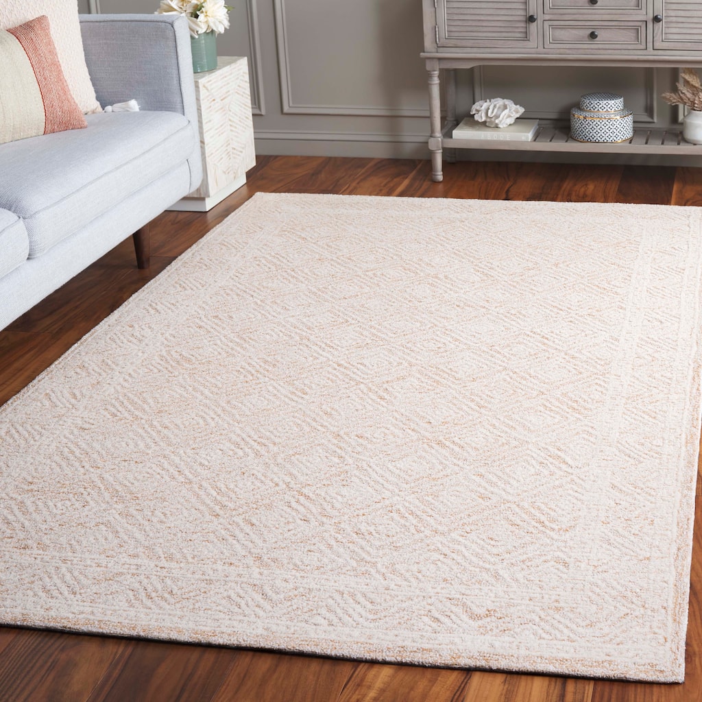 SAFAVIEH Handmade Pine Alfrid Modern & Contemporary Wool Rug