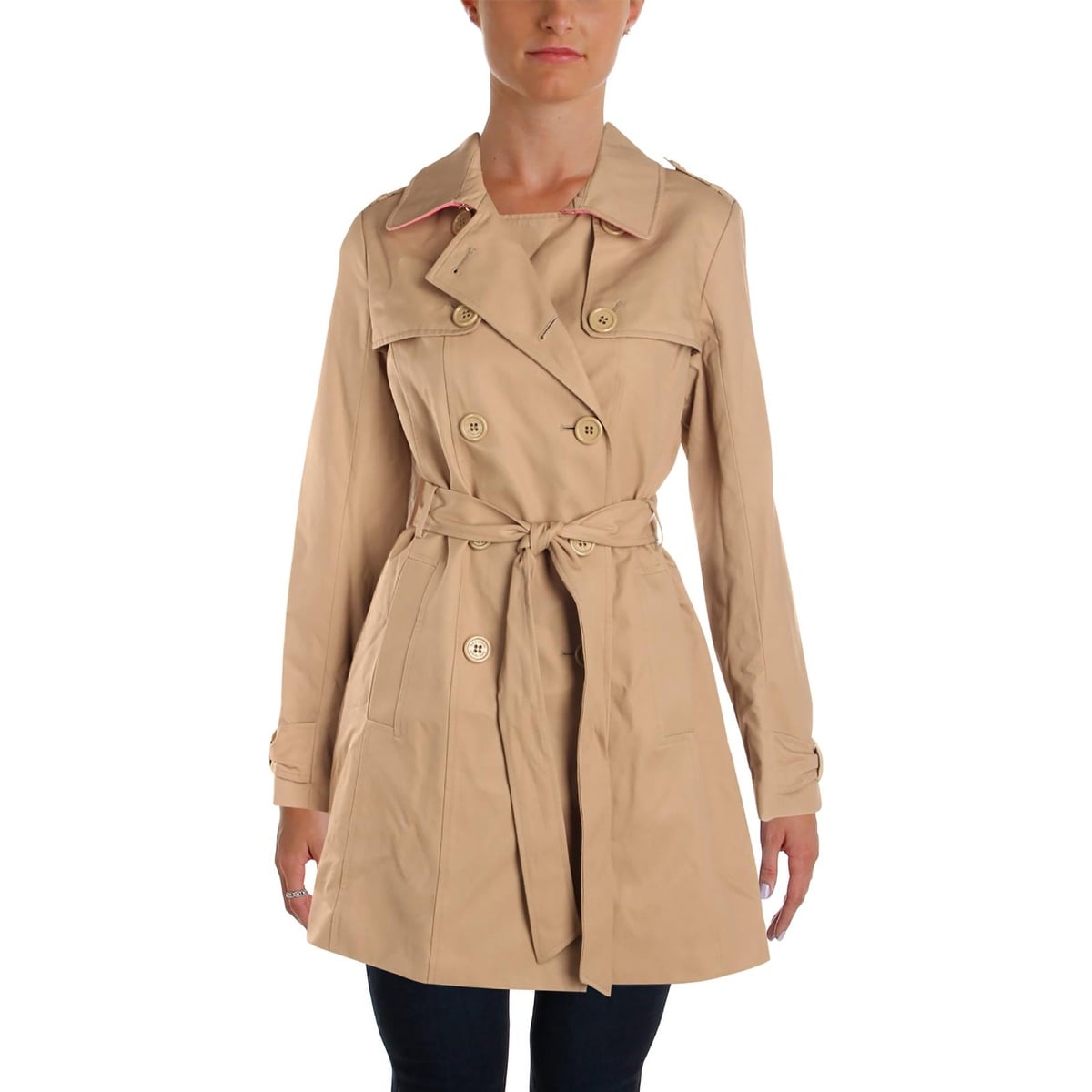 Shop Kate Spade Womens Trench Coat Winter Rain Overstock 23570991