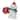 Multicolored Christmas Light Up Snowman with Santa Hat