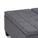 preview thumbnail 88 of 168, WYNDENHALL Elliot Transitional Table Ottoman