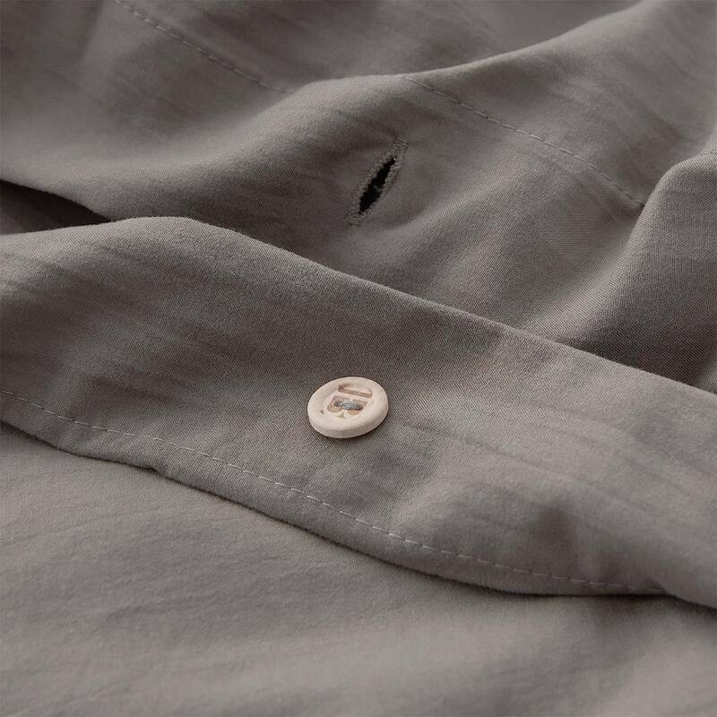 Natural Loft® Oversized Comforter - Dark Brown