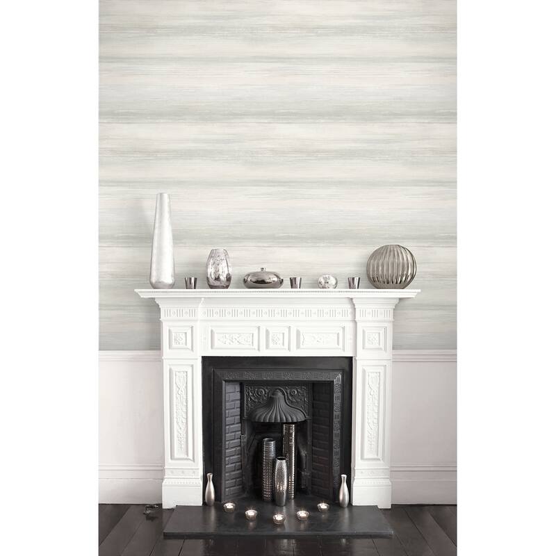 Seabrook Designs Sunset Stripes Unpasted Wallpaper