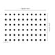 preview thumbnail 5 of 5, Polka Dots Classic Black Wall Stickers Home Decals Nursery Decors