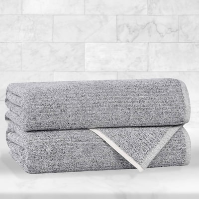 Superior Destin Viscose Cotton Blend Bath Towels, Set of 2