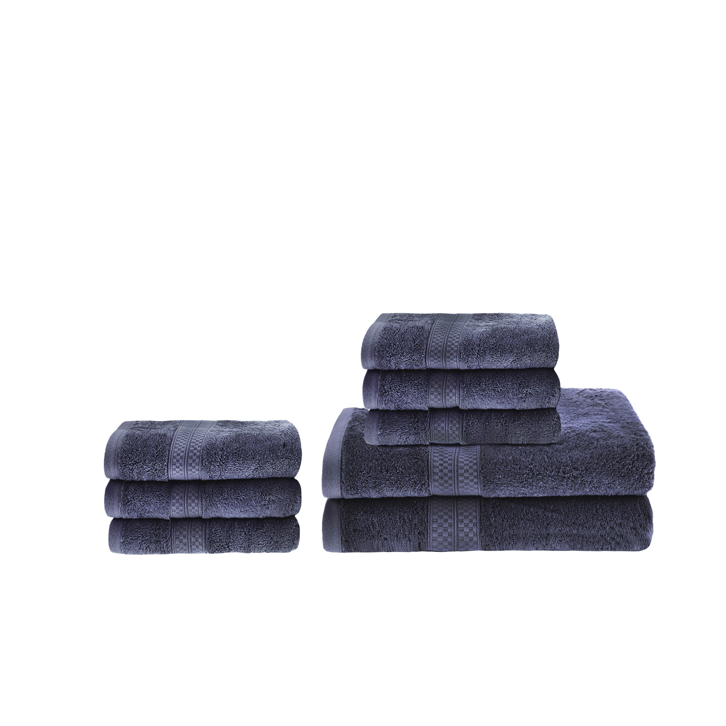 Luxury 8-Piece Towel Set with 2 Bath and 6 Hand Towels-image