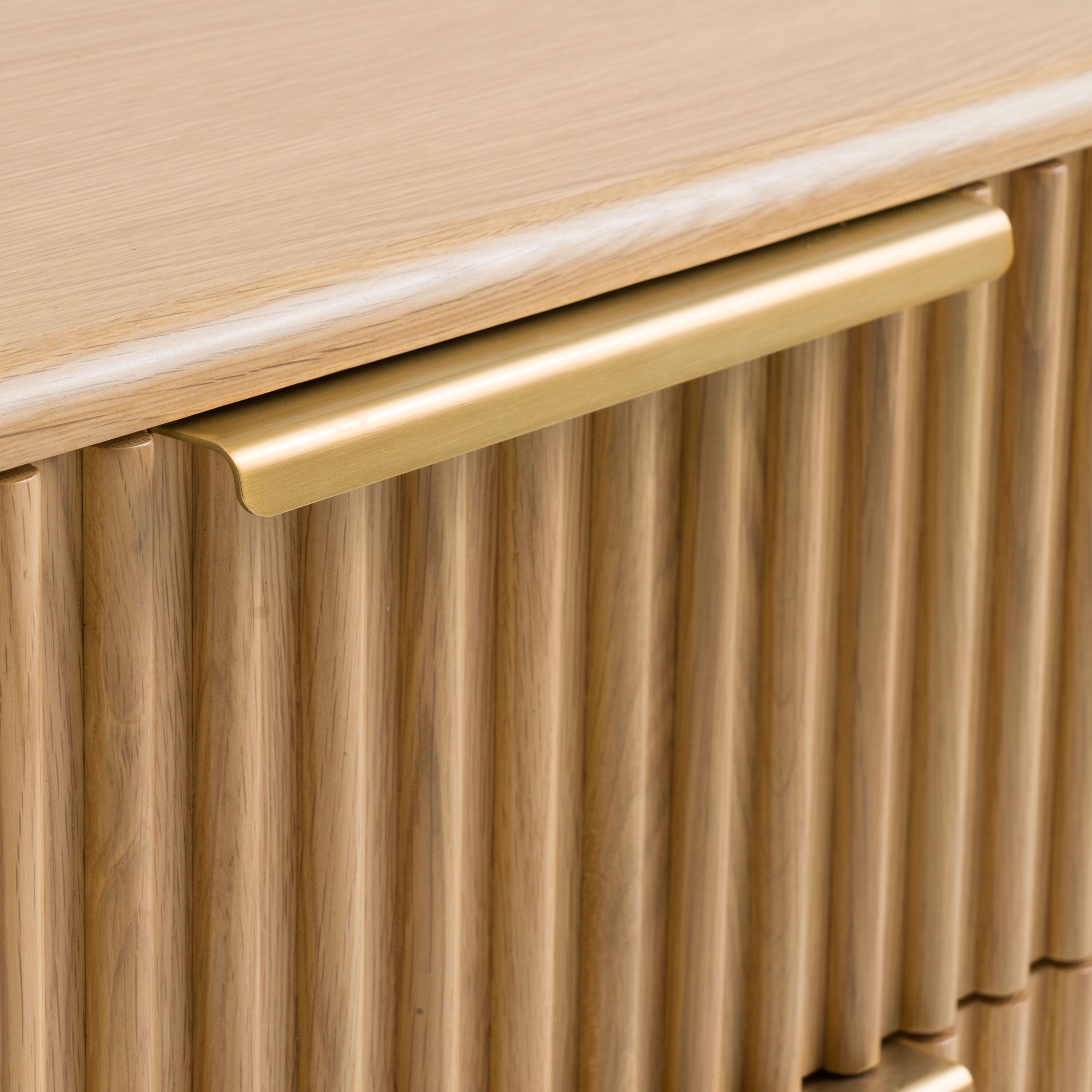 Modrest Winters Modern Oak Nightstand | Natural Wood