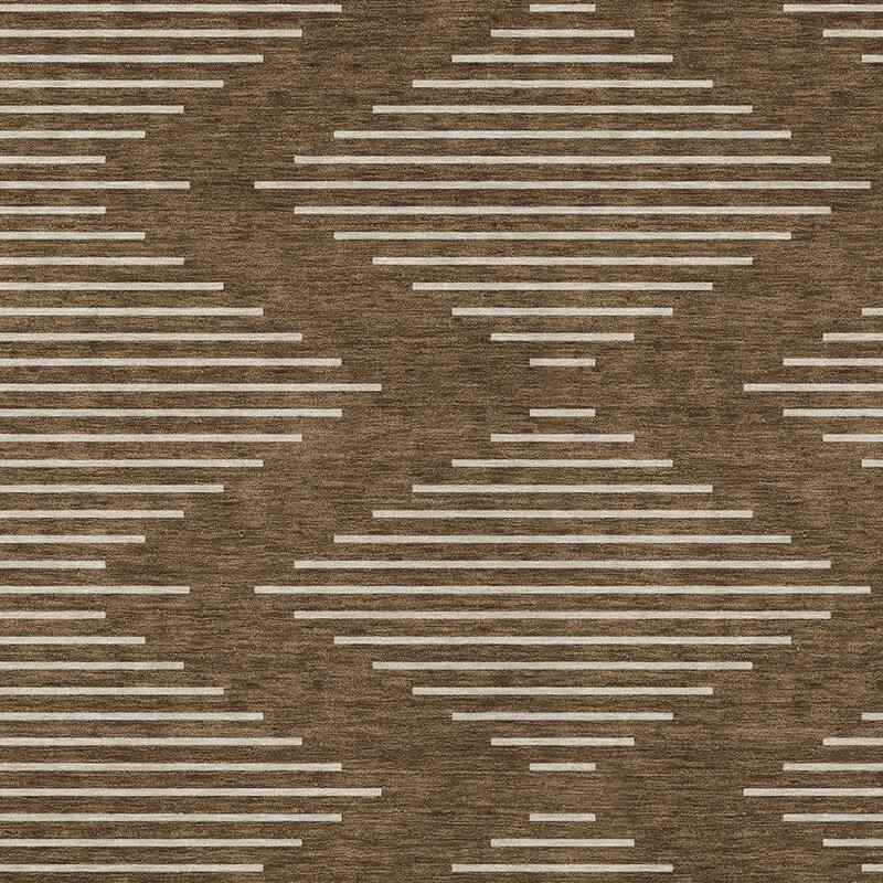 HomeRoots Geometric Transitional Rectangle Outdoor Rug
