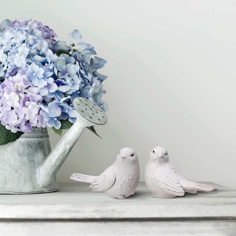 Resin Lovebird 6..25" Set of 2 - 6.25