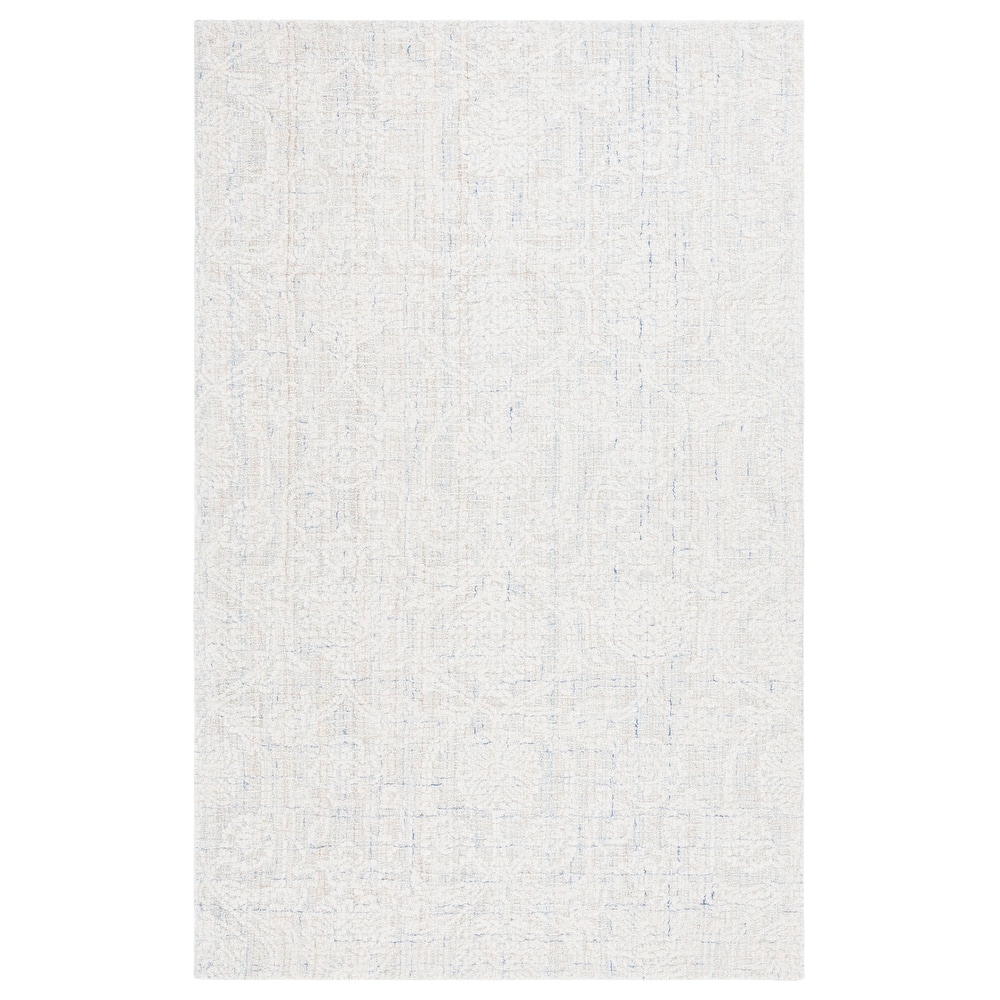 SAFAVIEH Handmade Ebony Nini Modern Wool Rug