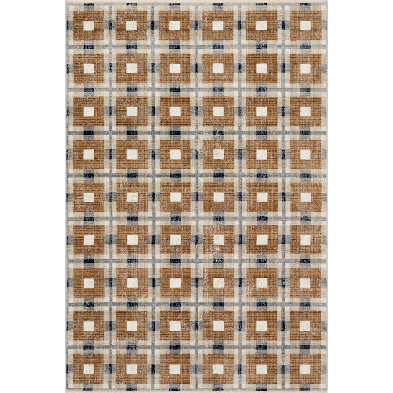 Nuloom Sorelle Modern Plaid Area Rug