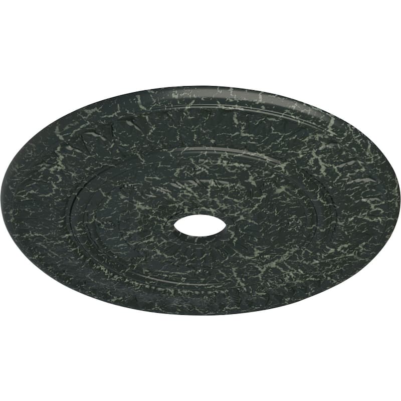 26 3/4"OD x 3 5/8"ID x 1 1/8"P Leaf Ceiling Medallion