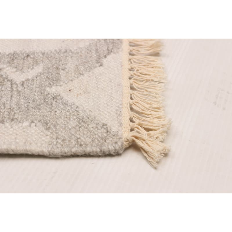 Ankara FW Grey Kilim 5'1" x 8'0" - 5'1 x 8'0