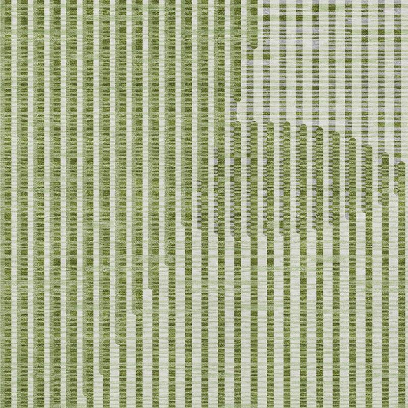 HomeRoots Geometric Transitional Rectangle Outdoor Rug