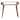 Amaya Chestnut Nordic Style Console Table