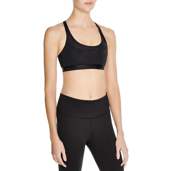Shop Under Armour Womens Sports Bra Compression Pull-On ...