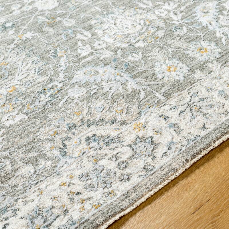 Livabliss Transitional Dresden Medallion Area Rug
