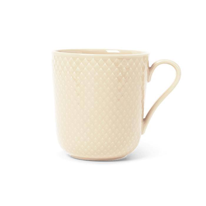 Rhombe Earth Mug With Handle - Marble - 11.2 oz
