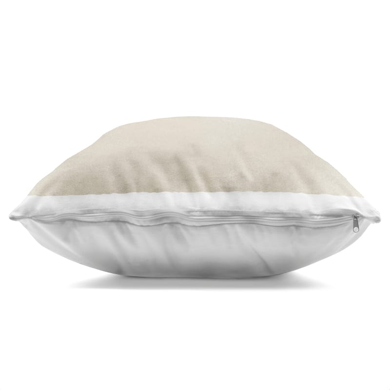 Stupell Abstract Neutral Land Decorative Printed Throw Pillow Design by June Erica Vess