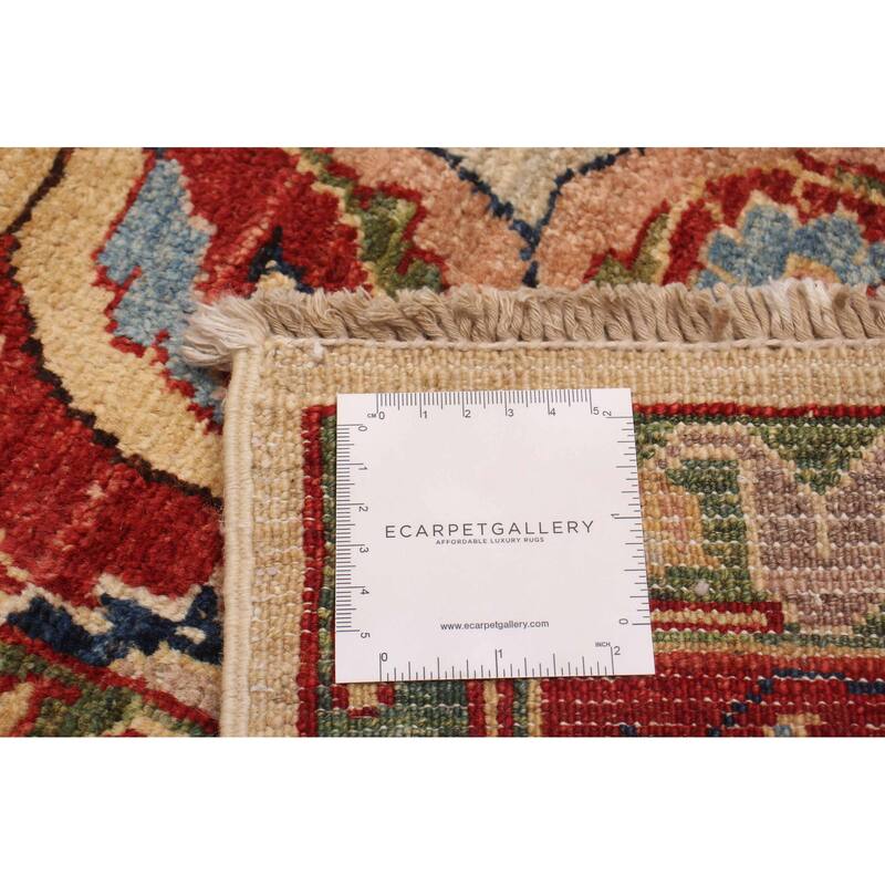 ECARPETGALLERY Hand-knotted Chobi Finest Ivory Wool Rug - 5'5 x 7'2