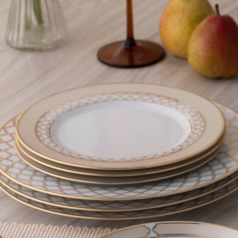 Noritake Eternal Palace Set Of 4 Salad Plates, 8-1/4"
