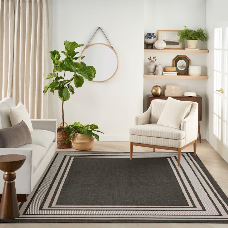 Nourison Horizon Indoor/Outdoor Geometric Area Rug