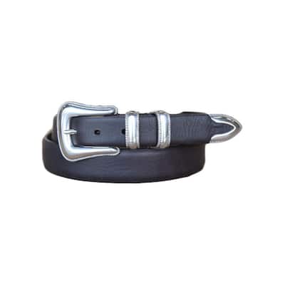 Vintage Bison Western Belt Mens McCoy II Dark Chocolate VB-8151