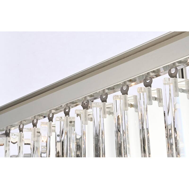 Indigo Home 21.5 inch square crystal chandelier
