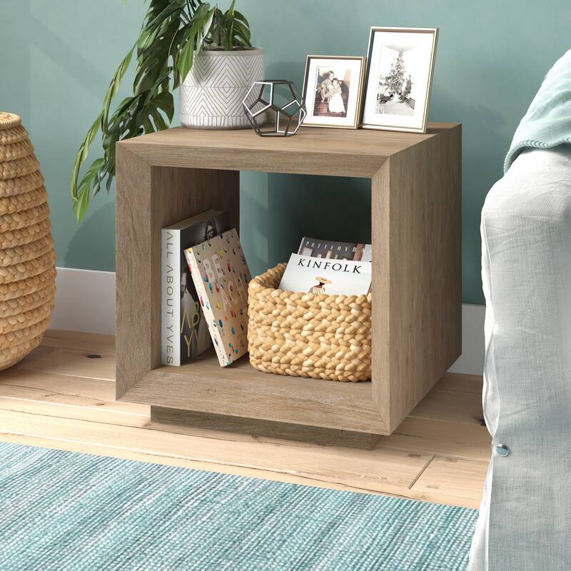 Tannen 22" Wide Rectangular Side Table