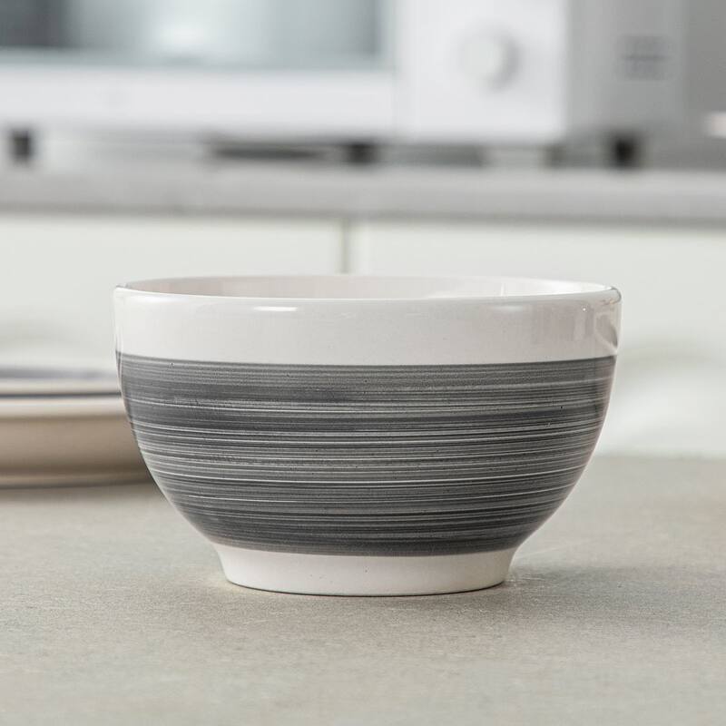 vancasso ORI Stoneware 16-Piece Dinnerware Set, Service for 4