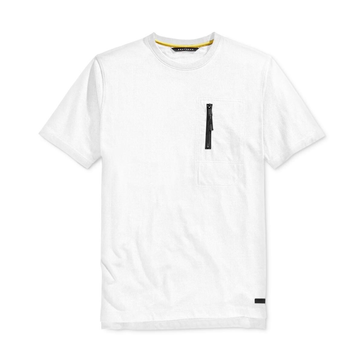 Shop Sean Jean Mens T Shirt Short Sleeve Ribbed Knit Overstock