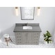 preview thumbnail 108 of 161, Willow Collection 48 in W x 22 in D x 36 in H Boston Single Bowl Sink Bathroom Vanity with Countertop