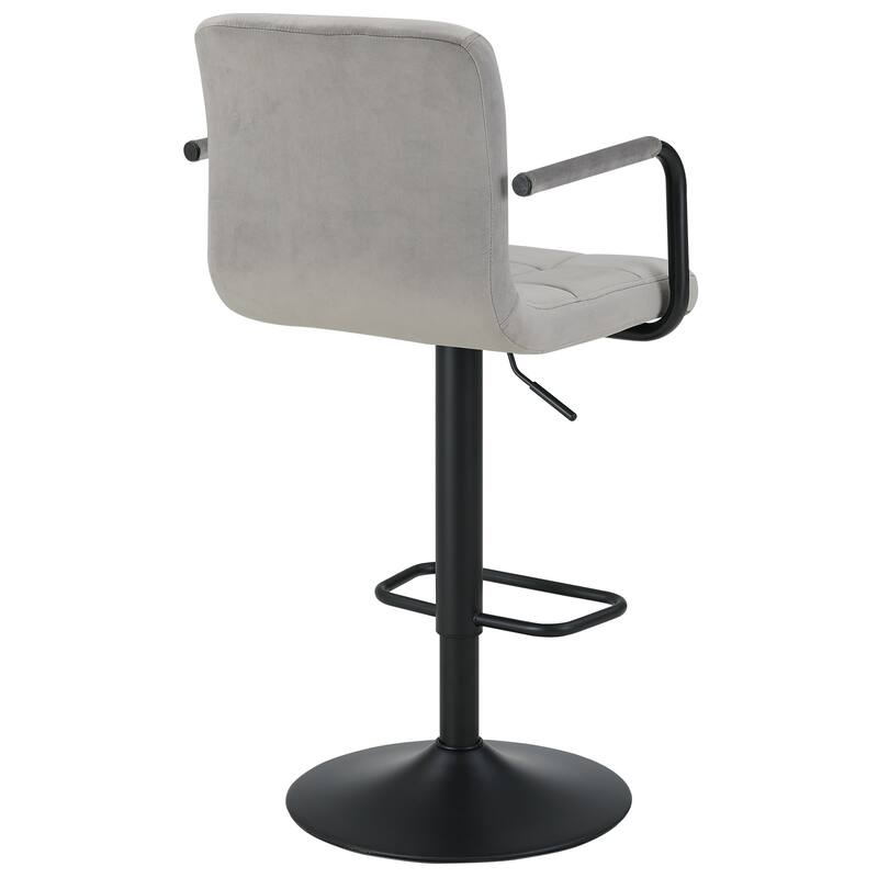Swivel Adjustable Height with Armrest Bar Stools