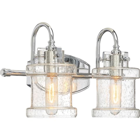 Quoizel Danbury Polished Chrome 2-light Bath Light