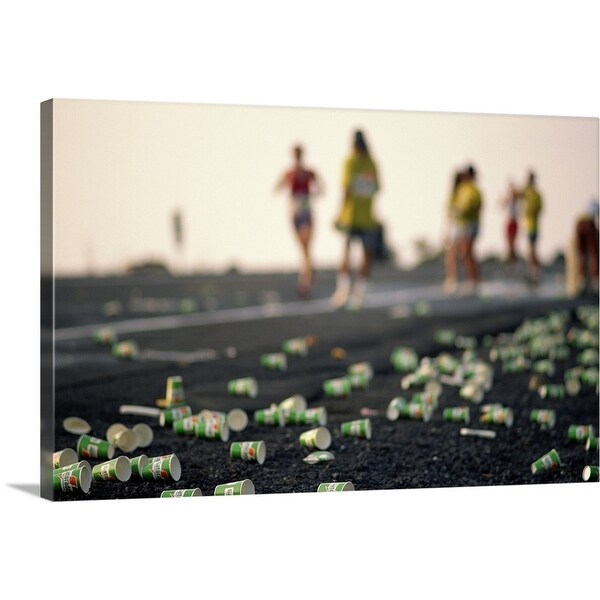 "the Ironman Triathlon" Canvas Wall Art
