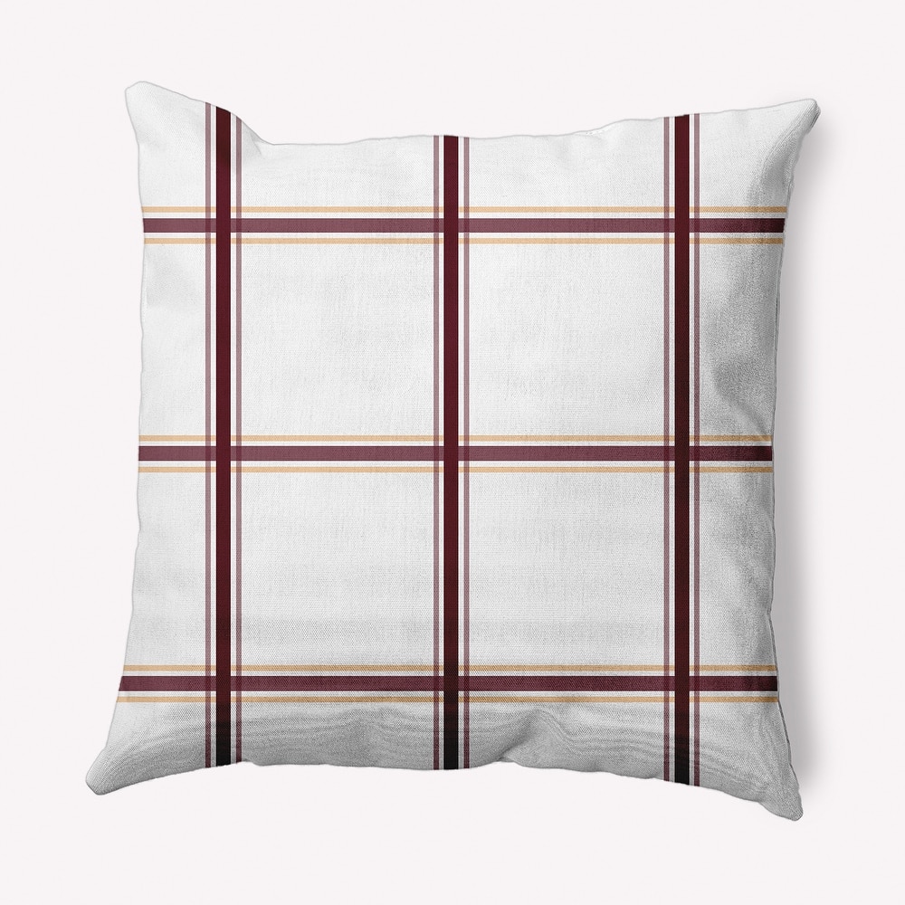 Geometric Indoor/Outdoor Throw Pillow