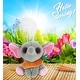 preview thumbnail 5 of 4, DolliBu Happy Easter Sparkling Eyes Elephant with Carrot Plush Toy - 6 inches